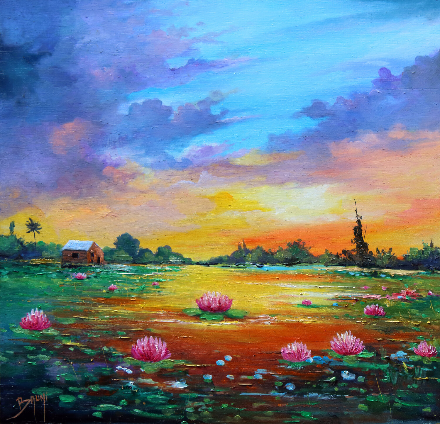 Lotus et Lueur Dorée - view 1 of 9