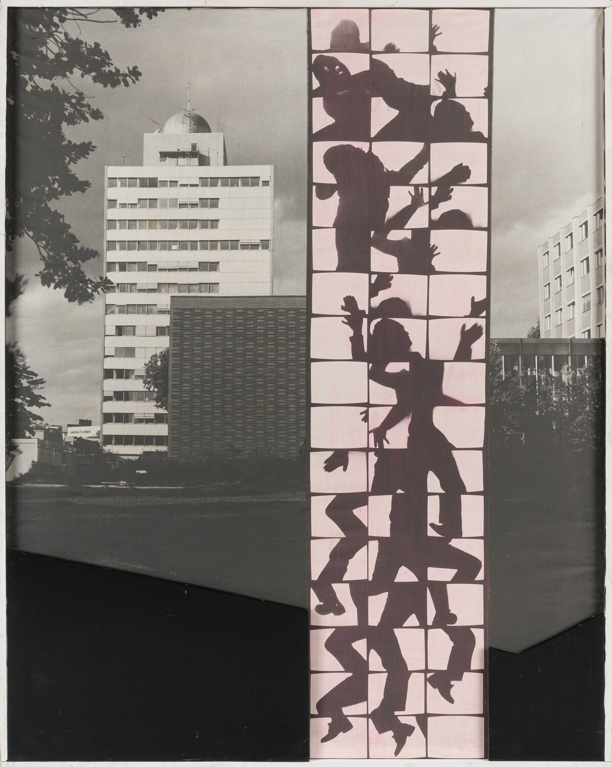 Entwurf für die Videoskulptur "Video Vertical" - vue 1 sur 2
