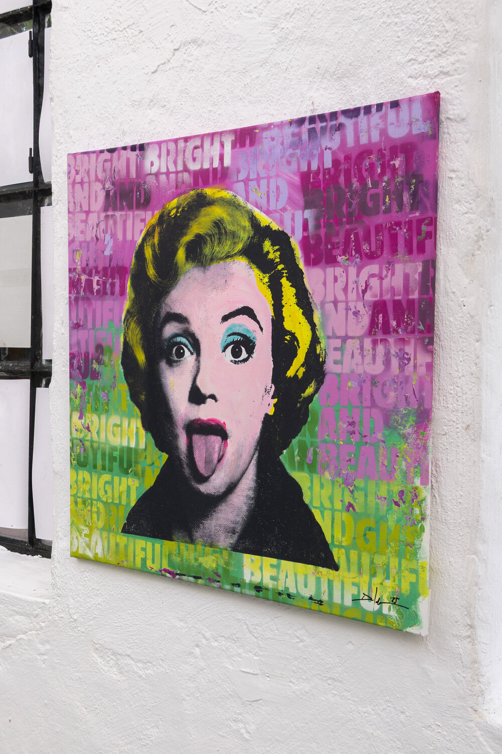 Promted Memories / Marylin Einstein / 90 x 90 cm / 66UG7
