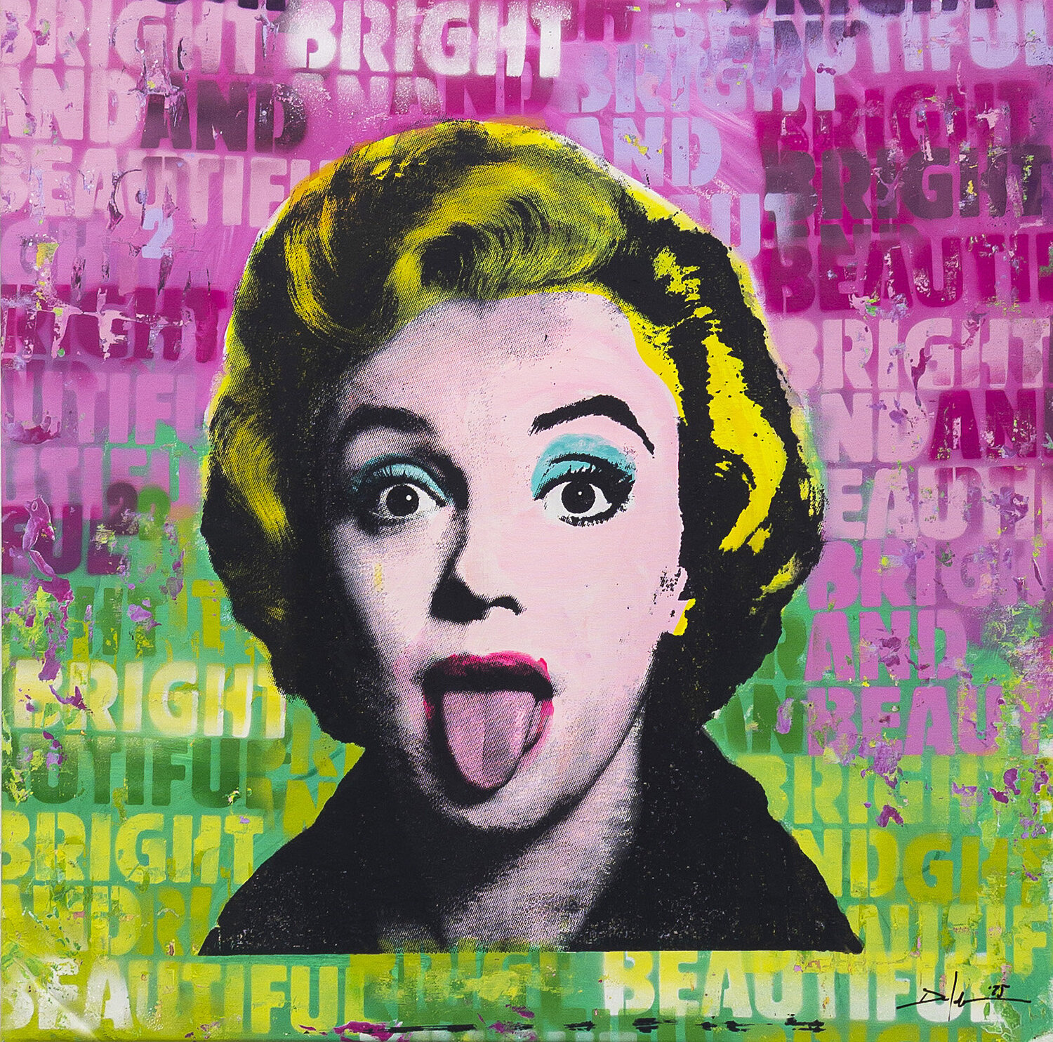 Promted Memories / Marylin Einstein / 90 x 90 cm / 66UG7