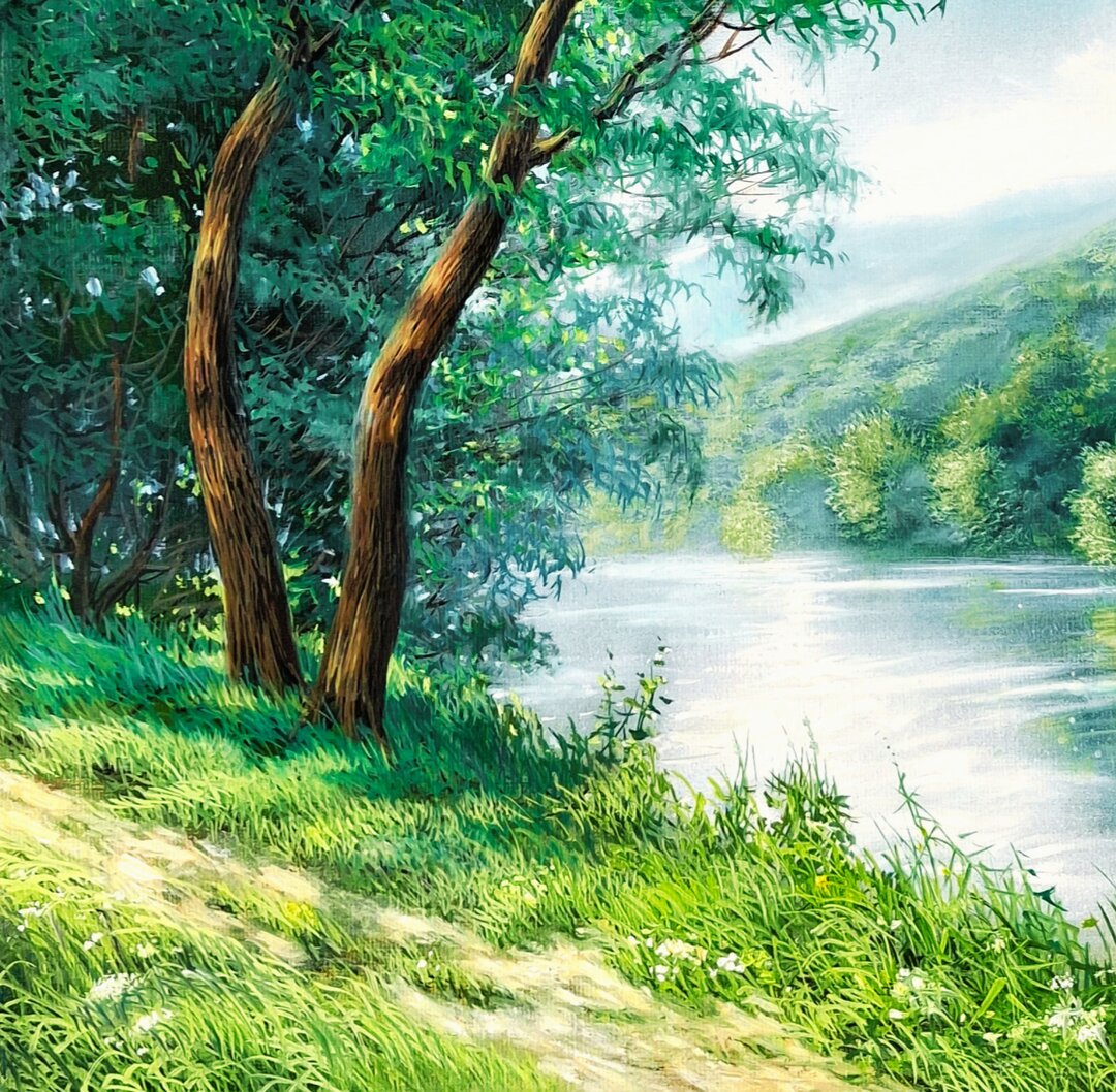 lac dans le montagnes