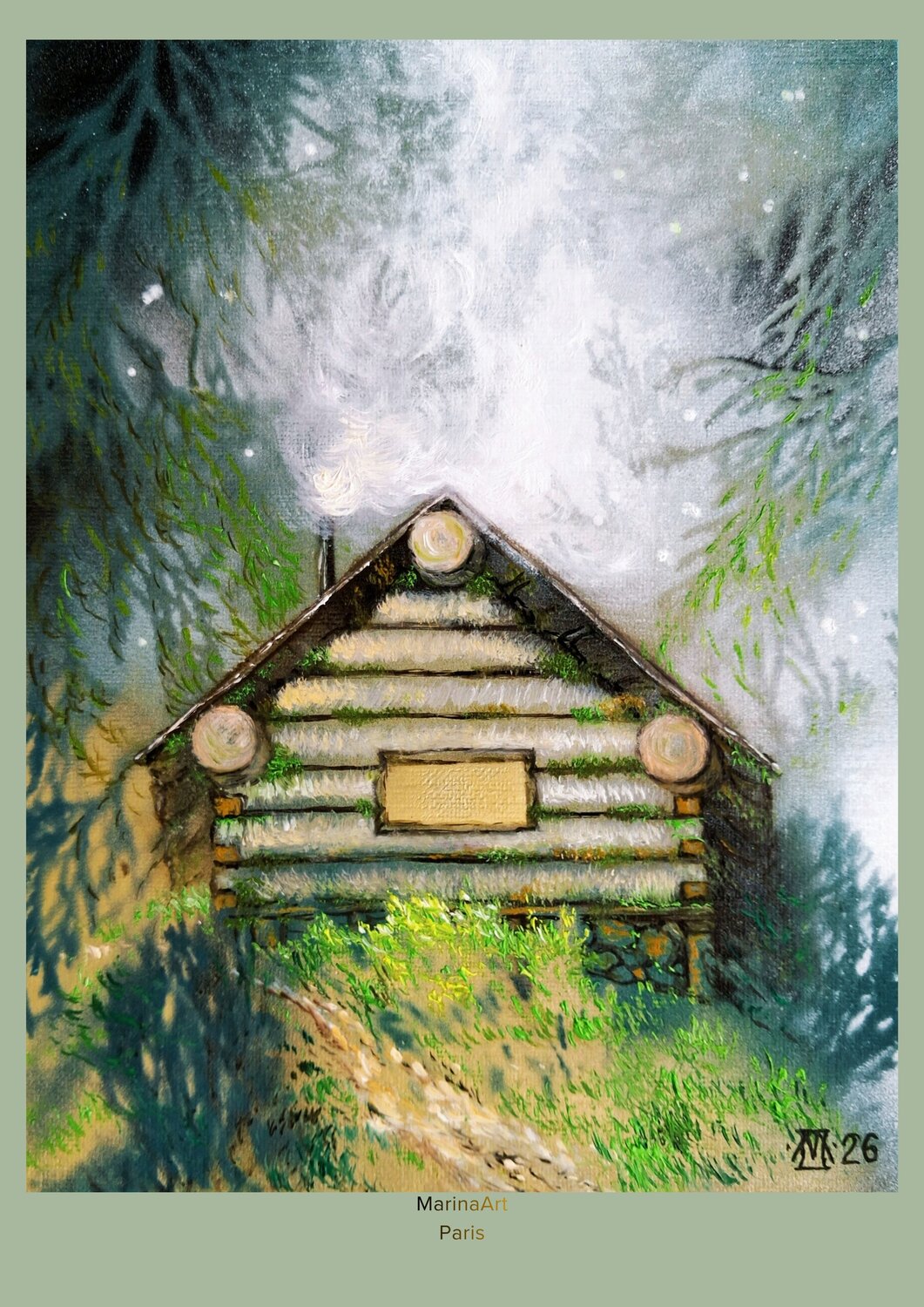 Caban de chasseur forestier - view 2 of 13