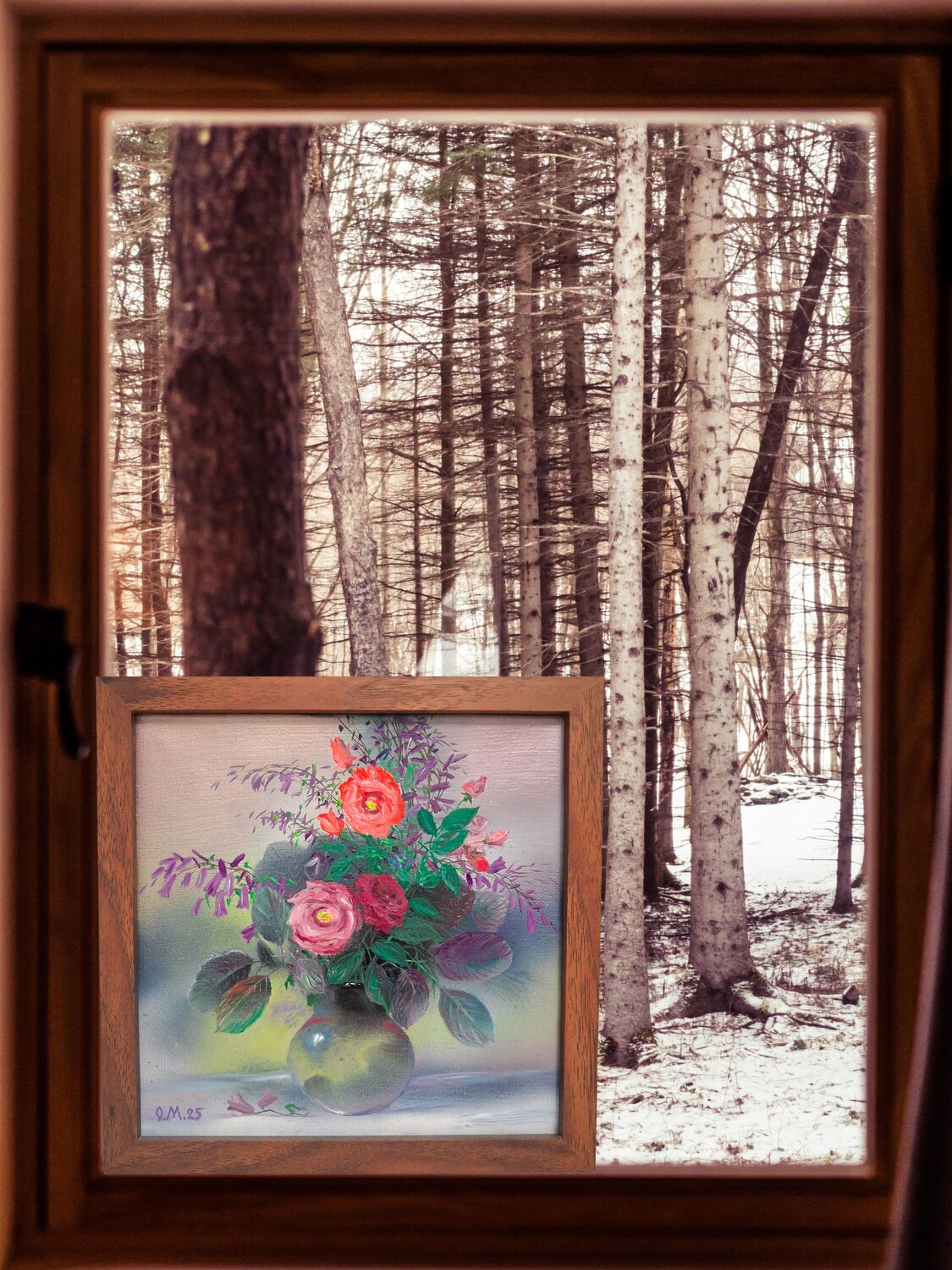 Fleurs rouge - vue 11 sur 13