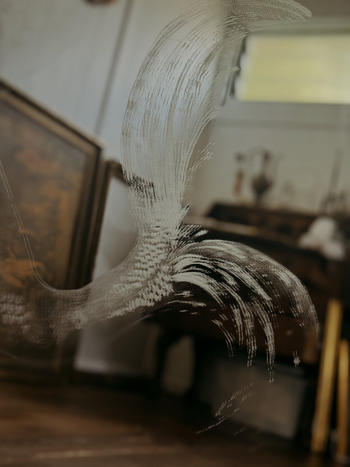 "Mermaid" engraved mirror - view 5 of 6