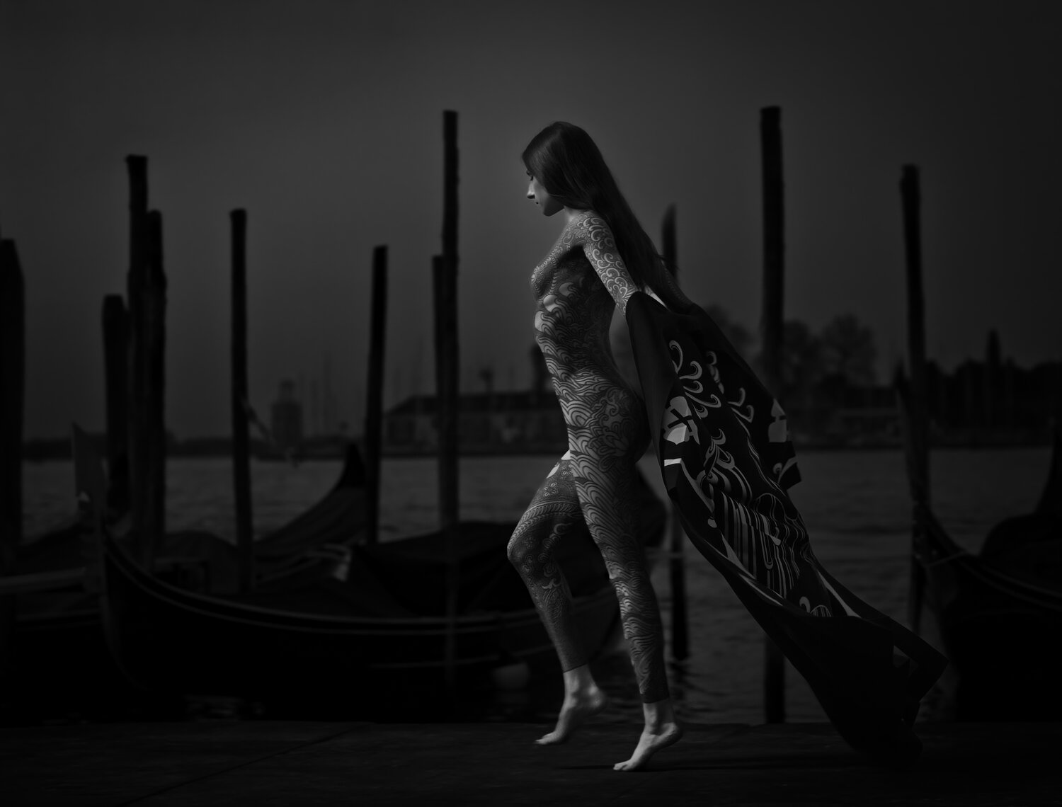 La danse de la beauté dans la nuit II